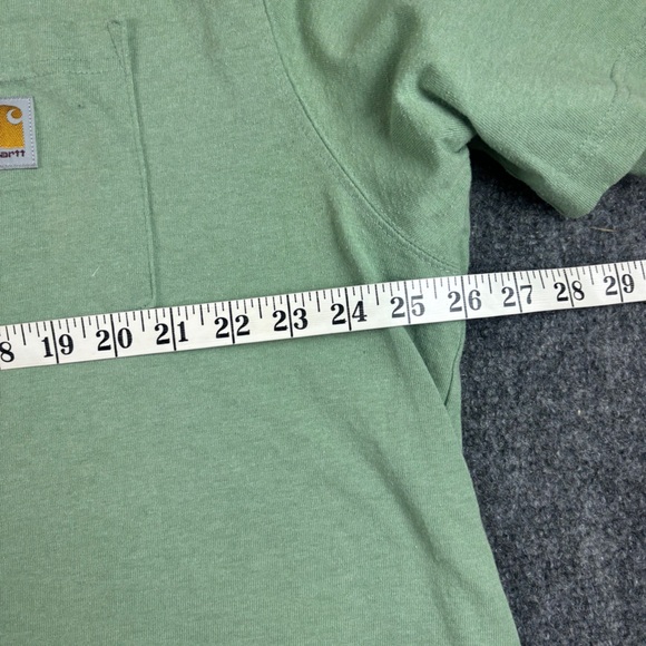 CARHARTT Men’s Green Short Sleeve Front Pocket Loose Fit T-Shirt size: XL - Picture 7 of 7